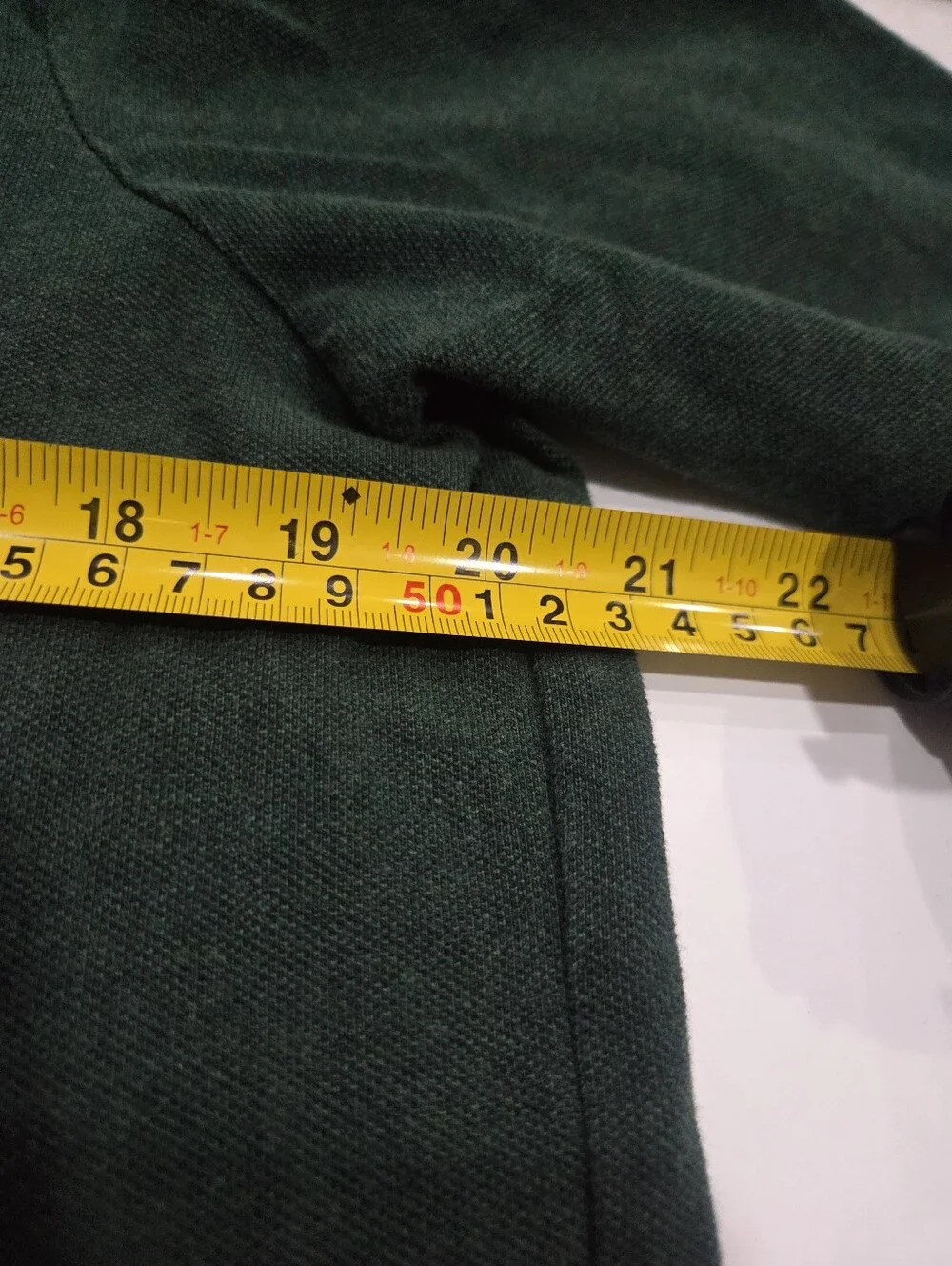 Ralph Lauren Long-Sleeve Polo Shirt - Forest Green Sz.M